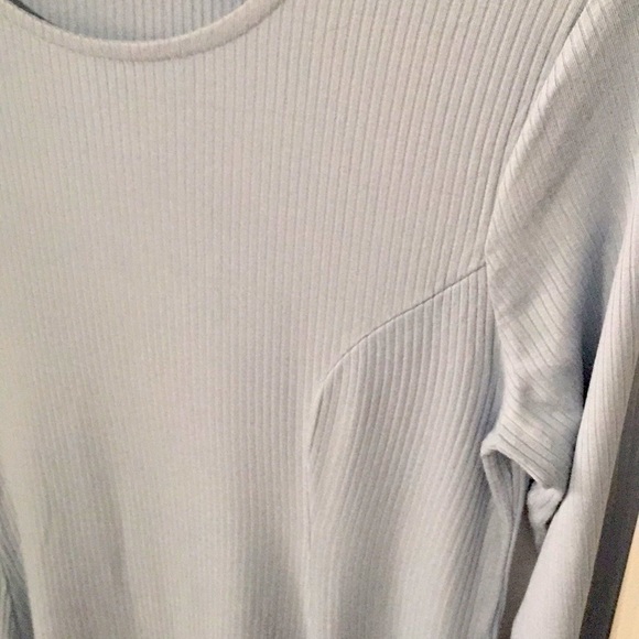 🩷3 for $20🩷 Blue ribbed mini dress - Picture 5 of 7